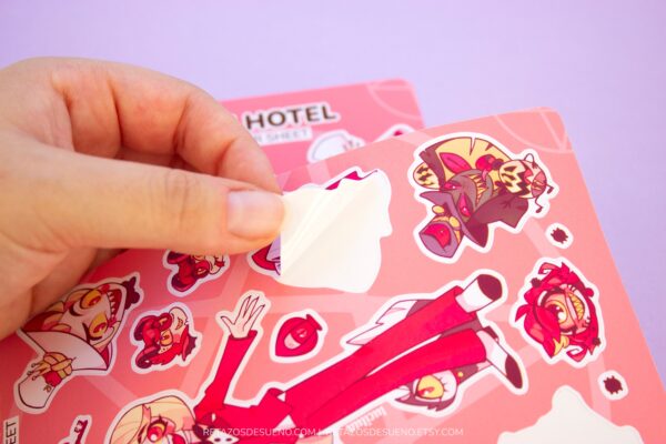 Hazbin Hotel. Vinilo mate. - Imagen 6