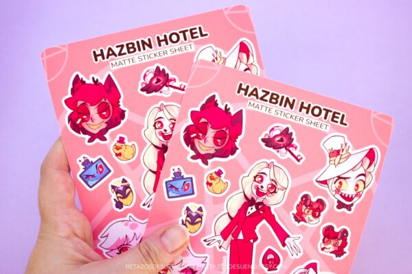 Hazbin Hotel. Vinilo mate. - Imagen 8