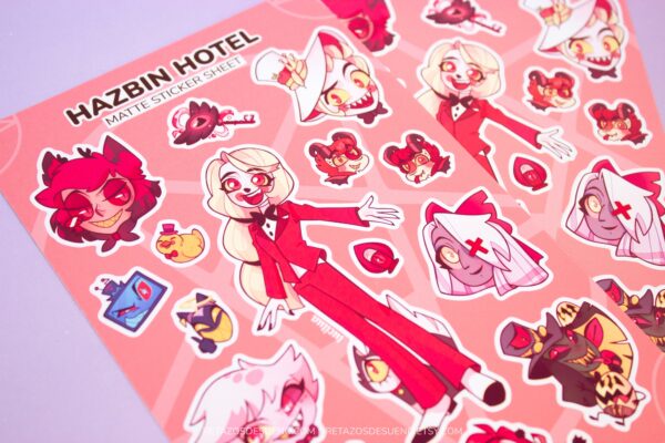 Hazbin Hotel. Vinilo mate. - Imagen 9