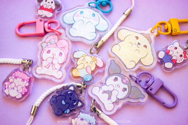 Llaveros y adornos de Sanrio. - Imagen 5