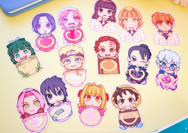 Marcapáginas de Anime.