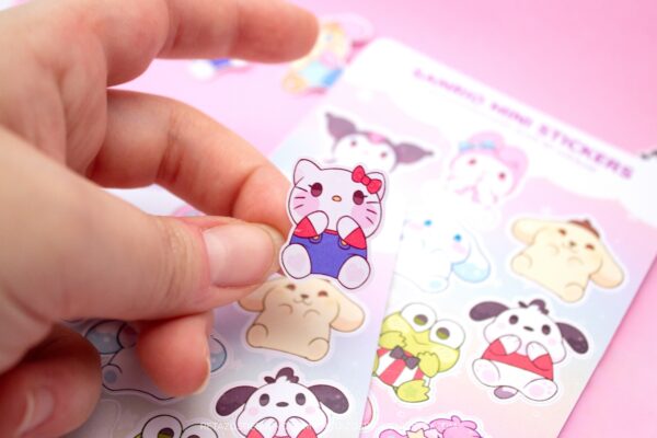 Sanrio hoja de vinilo. - Imagen 3